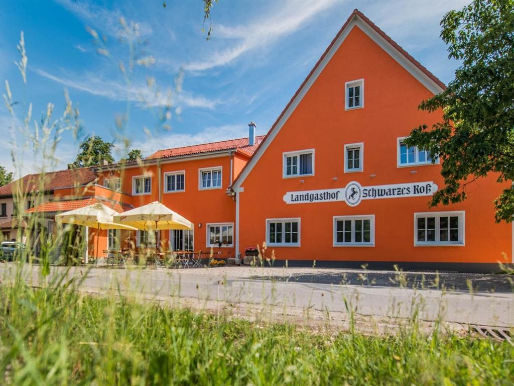 Landgasthof Schwarzes Ross Ansbach Eksteriør billede