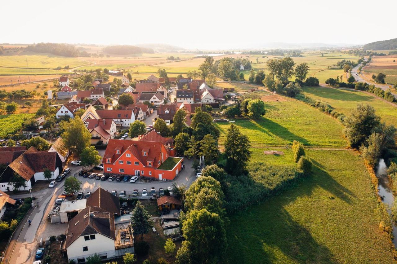 Landgasthof Schwarzes Ross Ansbach Eksteriør billede